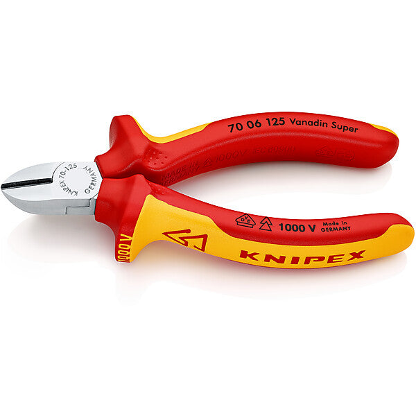 KNIPEX Seitenschneider isoliert, 125mm 70 06 125